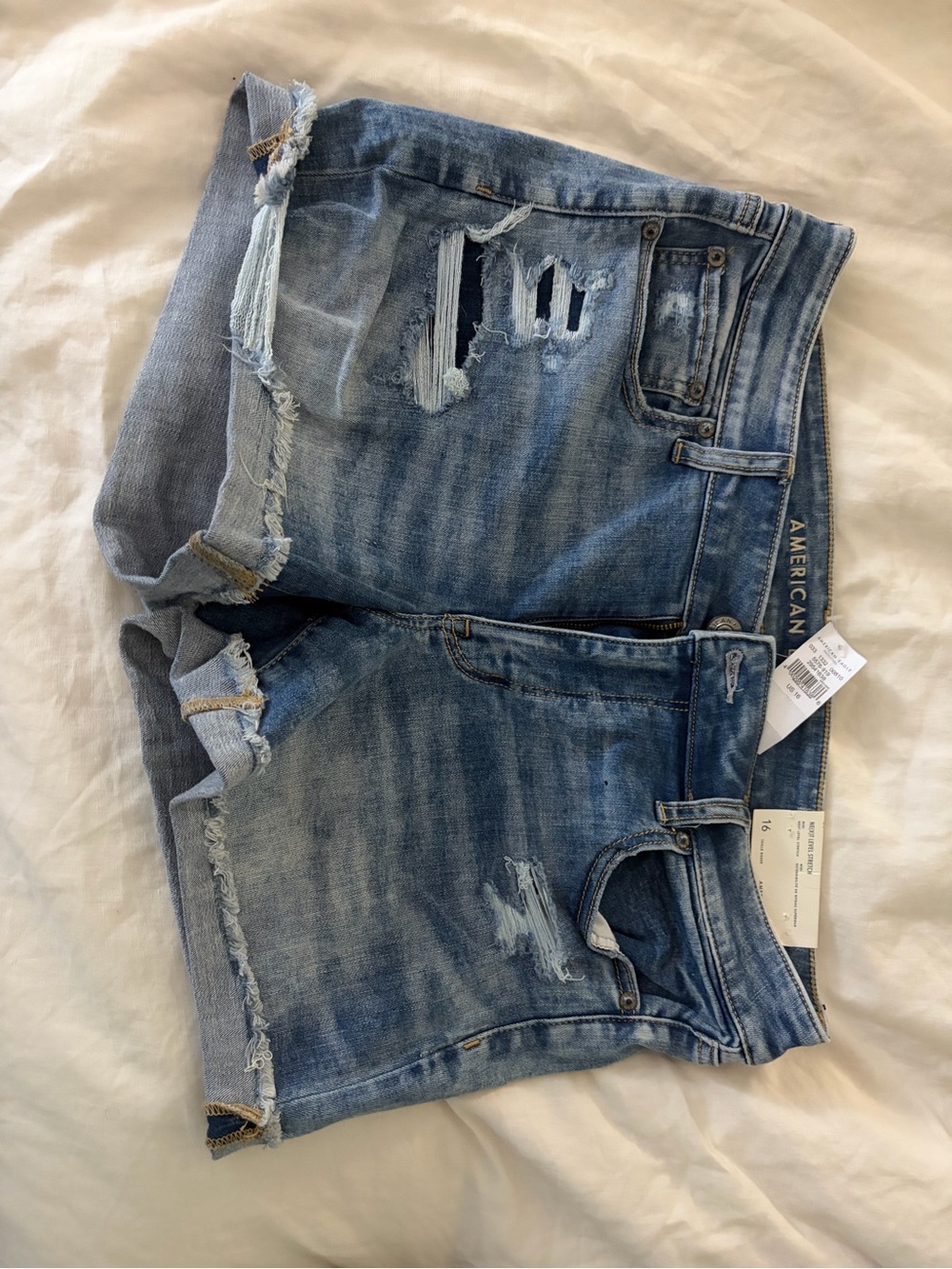 American Eagle Outfitters Light Blue Denim Shorts